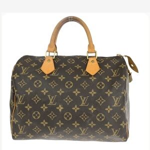 Louis Vuitton Monogram  Speedy 30~. Authentic Preowned good condition